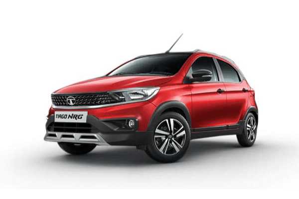 Tata Tiago NRG BS6  in Fire Red